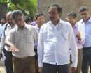 Minister Sitaram reviews ongoing works of planetarium at Pilikula